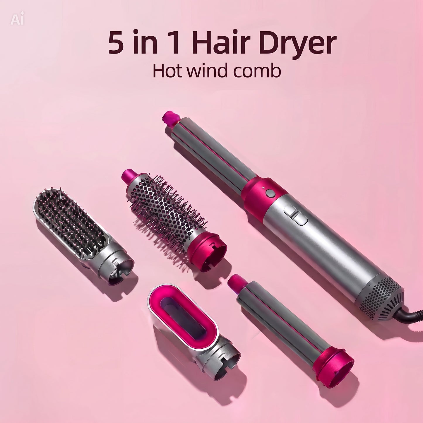 SECADOR DE PELO PROFESIONAL 5 EN 1